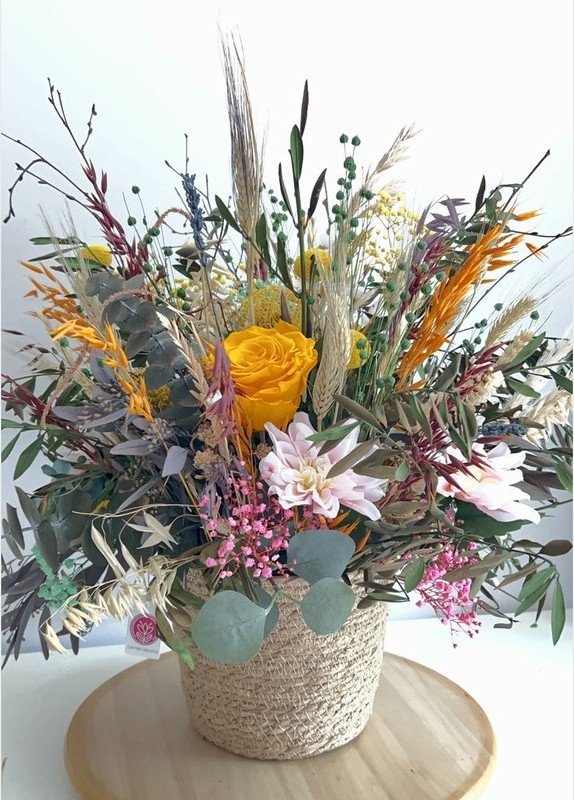 Cesta Seco Oliva Marfil