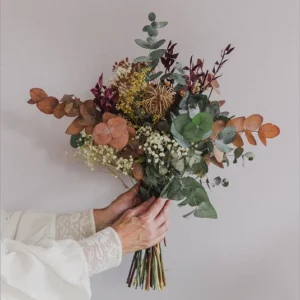Ramo Seco Lila Oliva - Allbouquets