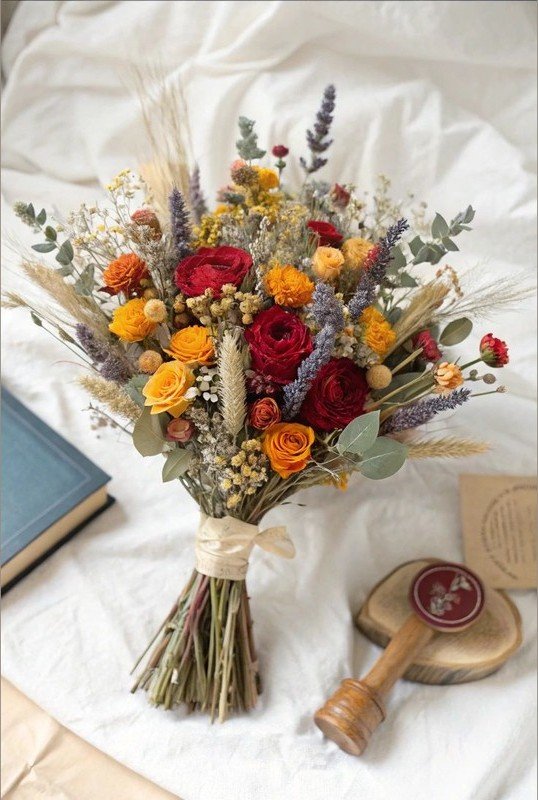 Ramo Seco Oliva Gris