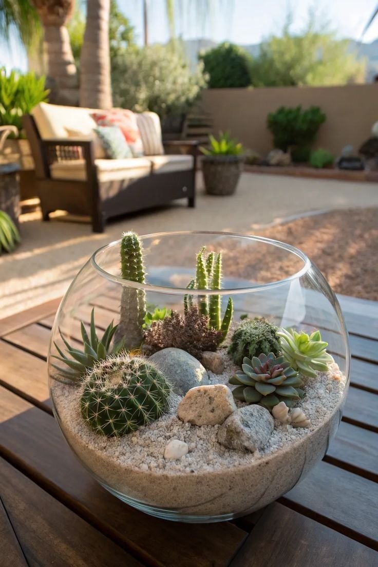 Terrario XL de Cactus