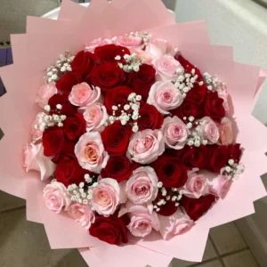 Buchon de rosas surtidas