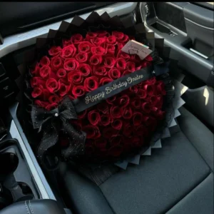 🌹 Bouquet Premium de 100 Rosas Rojas – Taller Flora