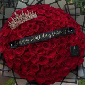 👑 Bouquet “Reina de Rosas” – Taller Floral