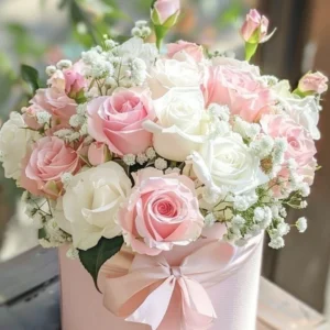 🌸 Caja “Dulce Suspiro” – Taller Floral