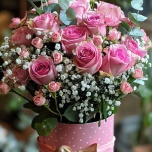 🎀 Caja “Sueño Rosado” – Taller Floral