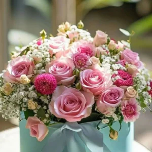 💗 Caja “Susurros de Amor” – Taller Floral