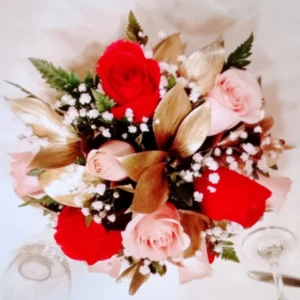 Bouquet de novio golden