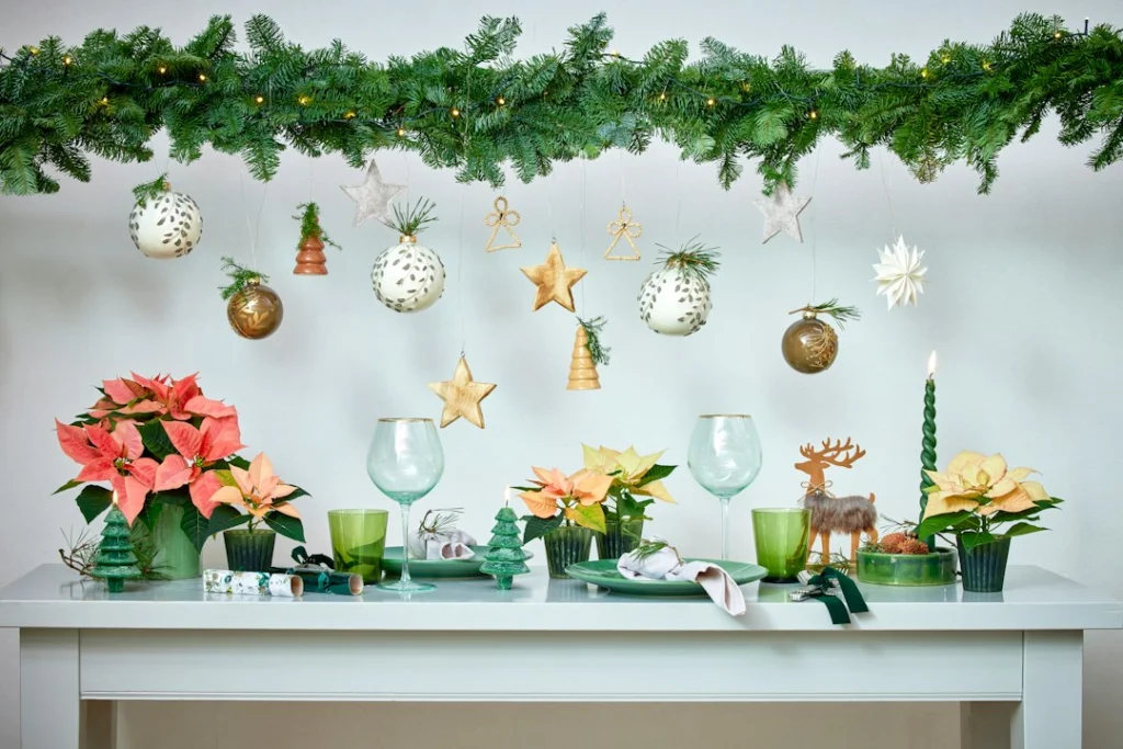 6 ideas colombianas con flores para decorar la casa en Navidad